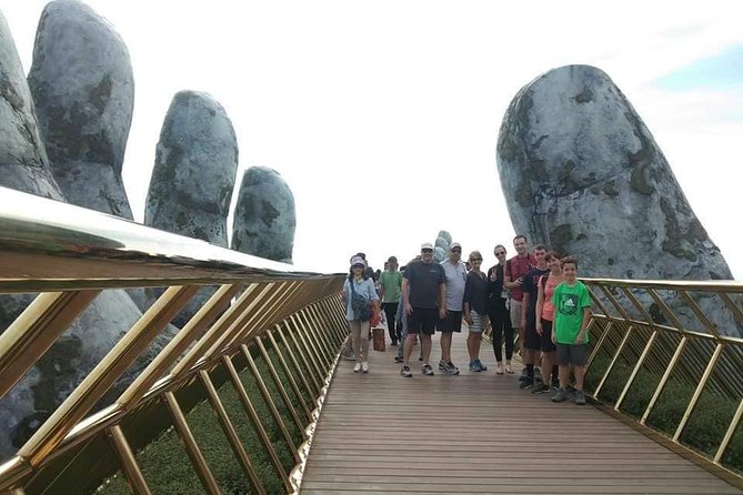 Shore Excursion to GOLDEN BRIDGE & BA NA HILL From TIEN SA or CHAN MAY Port - Highlights of the Golden Bridge & Ba Na Hill Excursion