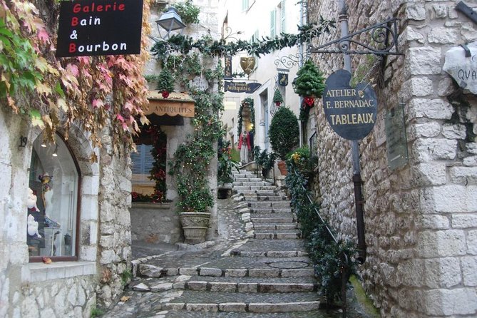 Shore Excursion to Grasse, Antibes & St Paul De Vence From Cannes - Private Transportation and Driver-Guide