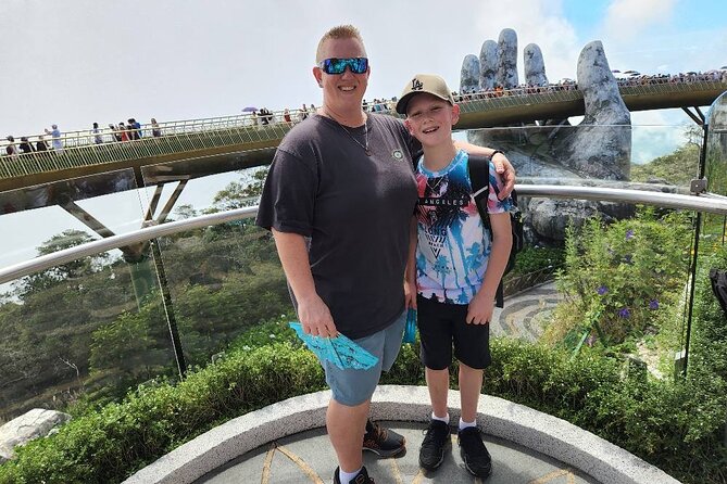 Shore Excursion to Visit GOLDEN BRIDGE BA NA From TIEN SA or CHAN MAY HUE Port - Port Options