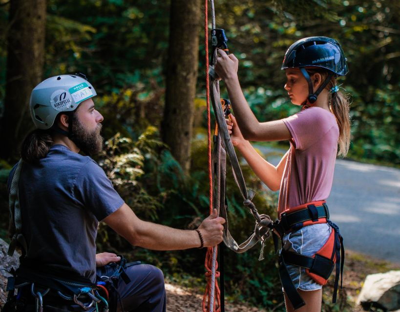 Silver Falls: Old-Growth Tree Climbing Adventure