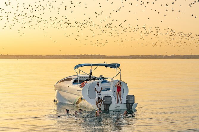 Sindbad Quest Offers a Private Fish-Eye Glass-Bottom Speed Boat Tour in Hurghada.