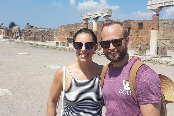 Skip-The-Line Pompeii & Volcano Vesuvius Day Tour W Hotel or Port Pickup