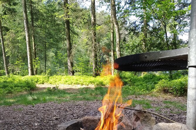 Small Group Camping in a Windshield/Shelter in the Countryside Near Halmstad