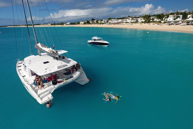 St Maarten Luxury Catamaran Full-Day Group Charter - Overview and Itinerary