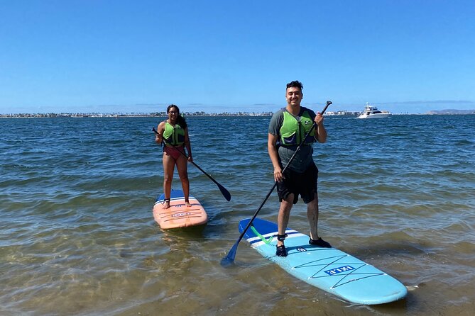 Stand up Paddle Board Lesson on The San Diego Bay