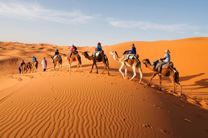 Standard Trip in 1 Night / 2 Days From Fez to Merzouga - Marrakech or Back With Same Transportation