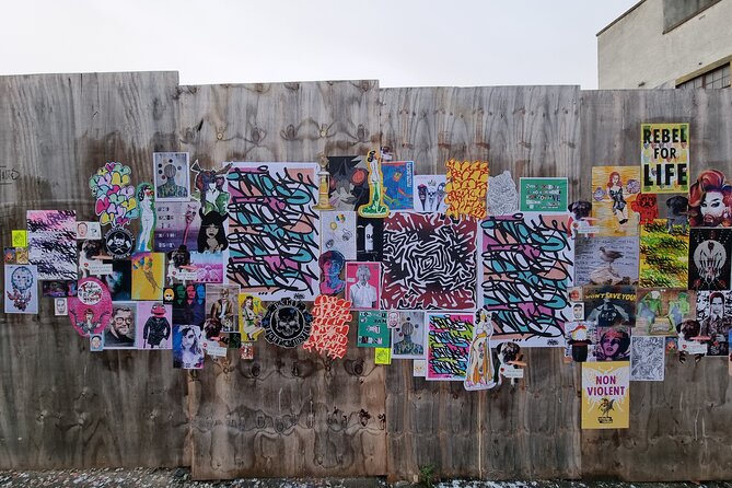 Street Art Walk of Leith in North Edinburgh