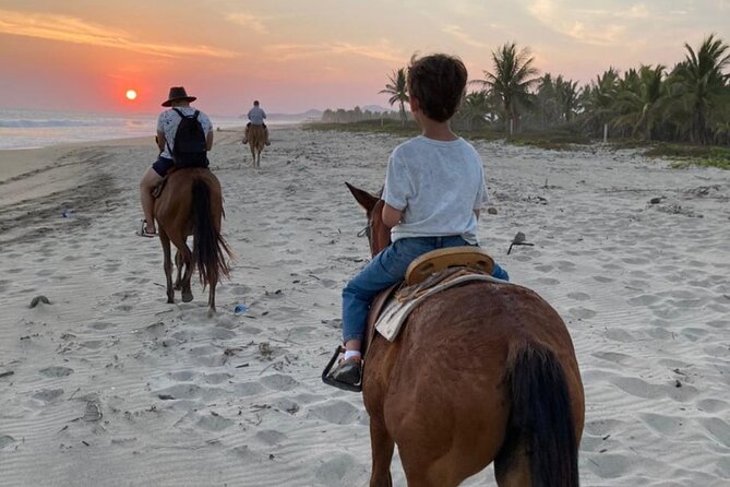 Sunset by Horse (River and Beach) - Sunset Horseback Riding Experience