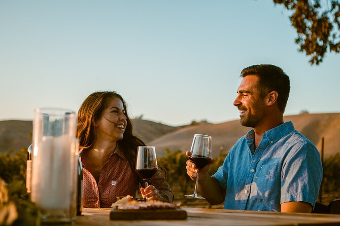Sunset Vineyard Tour With Wine and Cheese Picnic in Paso Robles