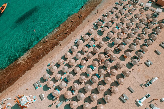 Super Paradise Beach Mykonos Seaside Sunbed (2nd Row)