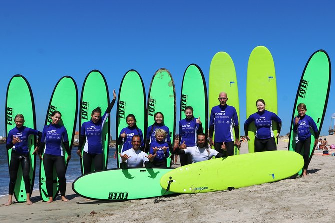 Surf Day at Porto Surf School 3h Surf Lesson With Transport From the City Center - Good To Know