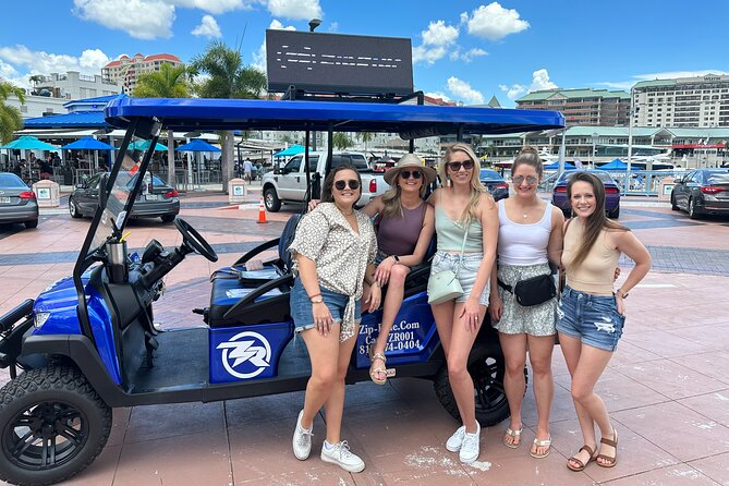Tampa Heights Private Brewery Tour by Custom Golf Cart