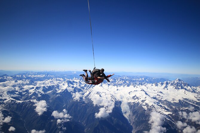 Tandem Skydive 10,000ft From Franz Josef