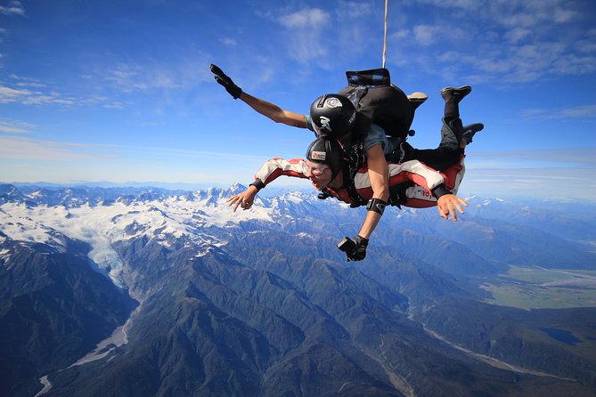 Tandem Skydive 13,000ft From Franz Josef