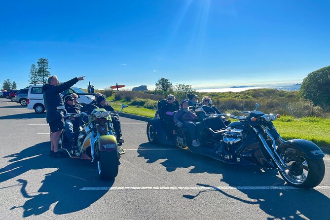 TAURANGA SHORE EXCURSION: V8 TRIKE - 1.5 Hour City Sites - Good To Know