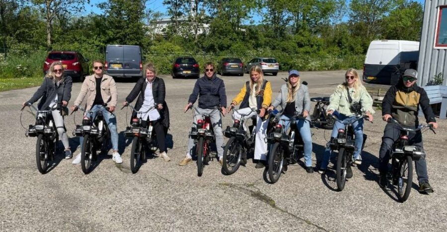 Texel: Solex Electric Moped Rental