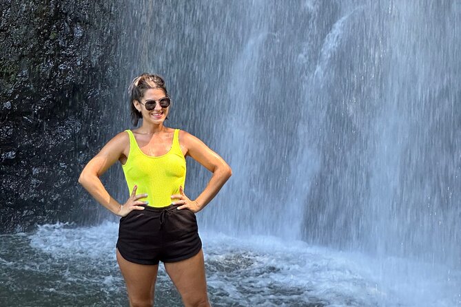 The Cascading Dark View Falls and Beach Experience With Topdawg Taxi and Tours