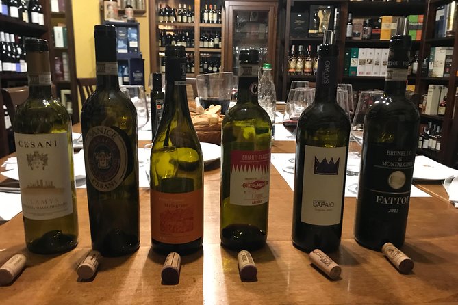 The Great Wines of Tuscany – 5 Wines and a Taste of Local Products