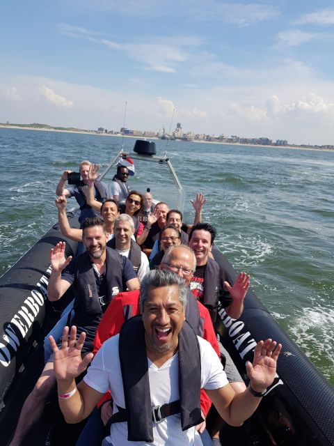 The Hague: Speedboat Tour Scheveningen