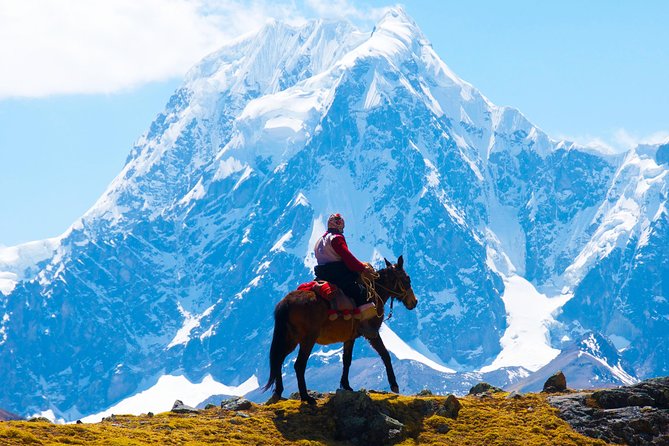 The Rainbow Mountain Vinicunca in Horse, Private Service, One Day - Peru Vip - Private Service With Professional Guide