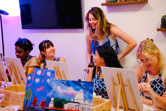Tipsy Painting Class Rome
