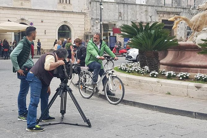 Tour in Bike History Island Ortigia and Archeological Park Neapolis