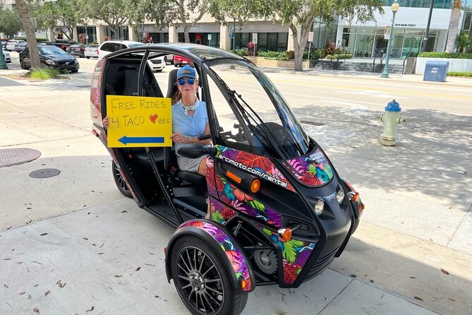 Tour SRQ and Lido Key in an Arcimoto (electric FUV) - Experiencing the Thrill of Riding an Arcimoto FUV