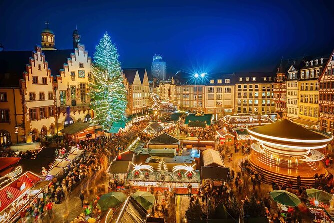 Tournai: Magical Christmas & Central Market Tour