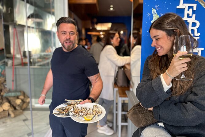 Traditional Cooking Class of Sardines With Dish Auction in Madrid