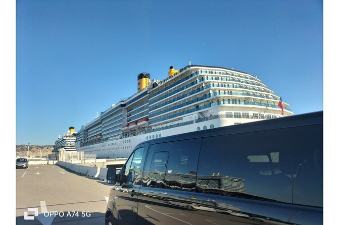 Transfer Cruise Port Marseille to Aix En Provence- 1 up to 7 Pax