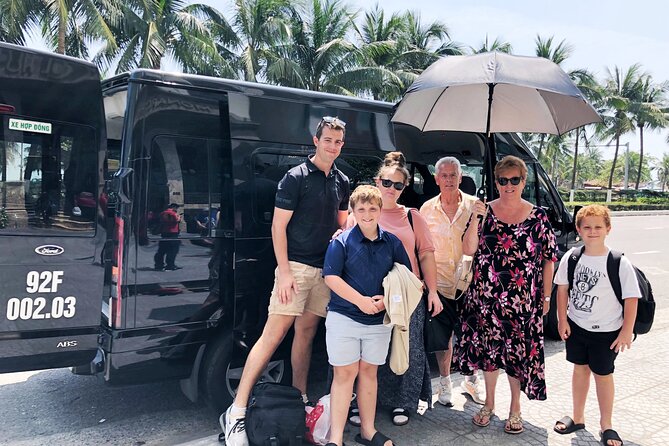 Transfer From Hoi an to Bana Hills (Golden Bridge) by Private Car