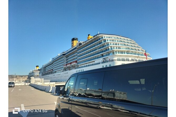 Transfer Marseille Airport to Cruise Port- 1 up to 7 Pax