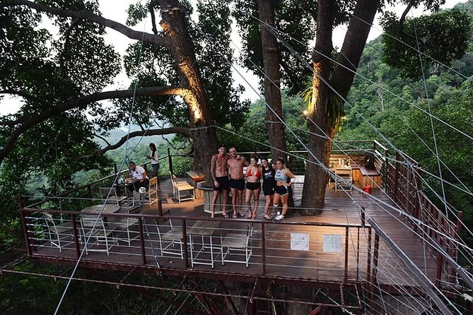 Tree Bridge Cafe And Zipline – Jungle Flight Adventure in Koh Samui