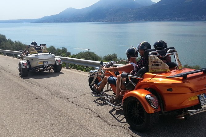 Trike/Ryker Guided Tour 2h on Garda Lake (1 Driver up to 2 Pax) - Good To Know