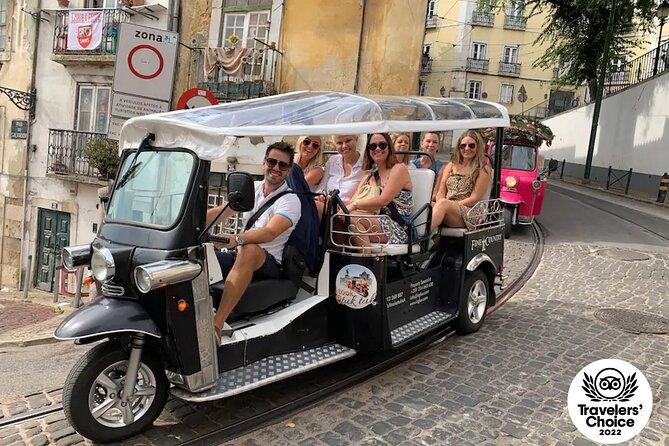 True 4hour/Half Day Tuktuk Tour of Lisbon - Local Overview!