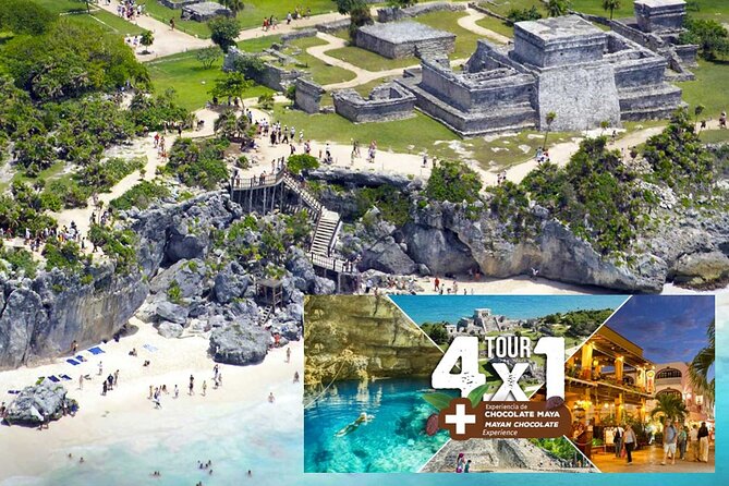Tulum and Coba 4x1 With Cenote, Playa Del Carmen, Mayan Village All Inclusive Tour - Meeting and Pickup Points