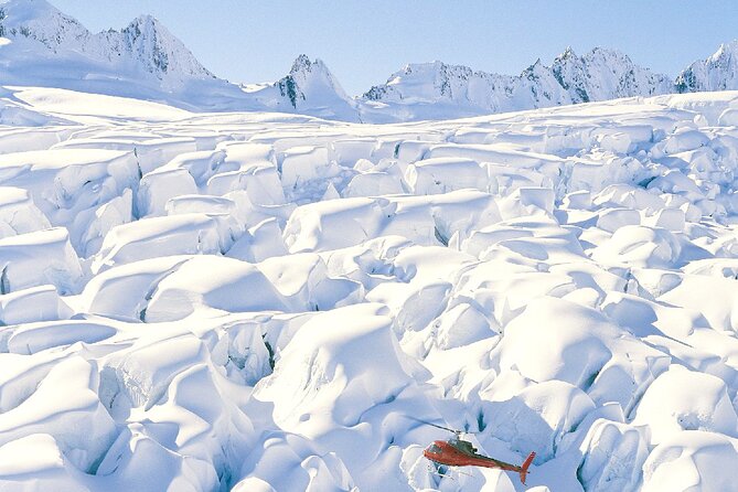 Twin Glacier Fox and Franz, Snow Landing (Allow 30 Mins – Departing Fox Glacier)