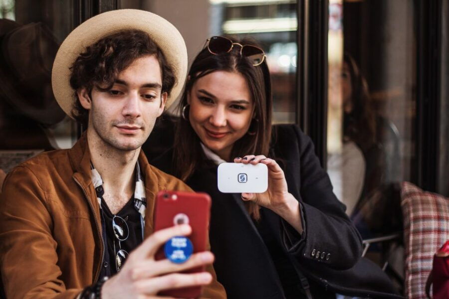 Utrecht: Unlimited 4G Pocket WiFi Internet in the EU