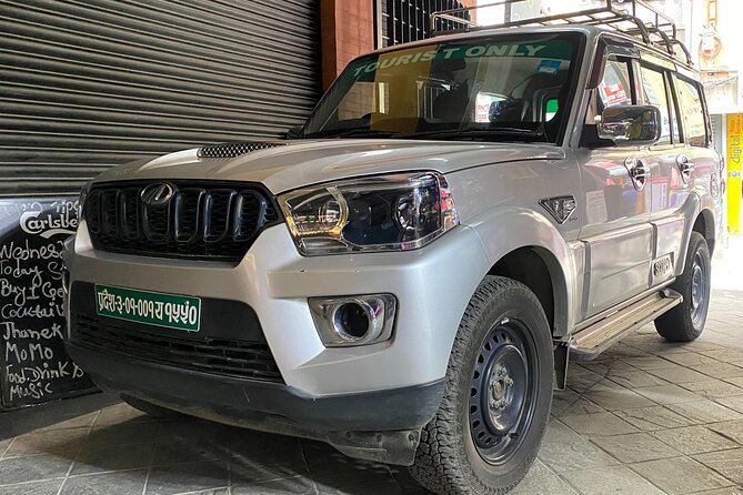 Vehicle Rental for Kathmandu to Namobuddha & Back to Kathmandu - Inclusions