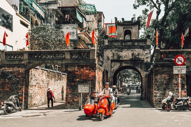 Vespa Sidecar Sightseeing and Cuisine Tour in Hanoi