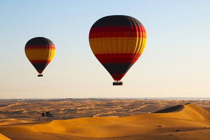 Views Of Dubai Beautiful Desert By Hot Air Balloon From Dubai - Good To Know