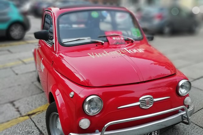 Vintage Fiat 500 Tour in Milan