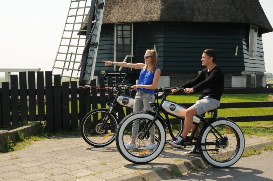 Volendam: E-Scooter Tour With Lunch and Tastings