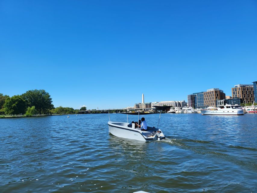 Washington DC: the Wharf Self-Driven Boat Tour With Map - Good To Know