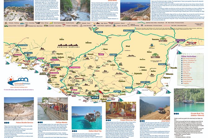 Xanthos Ancient City, Saklikent Canyon and Patara Beach From Kalkan Kas - Good To Know