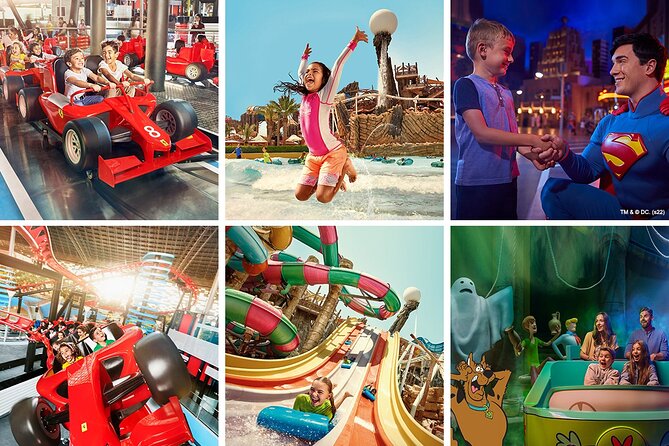 Yas Island Parks Abu Dhabi Passes (optional)