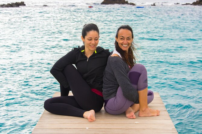 Yoga at Lobos Island From Corralejo, Fuerteventura