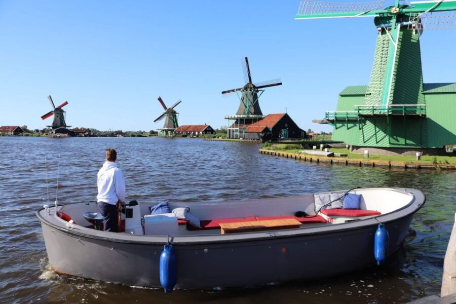 Zaanse Schans: 4-Hours Boat Rental - Good To Know