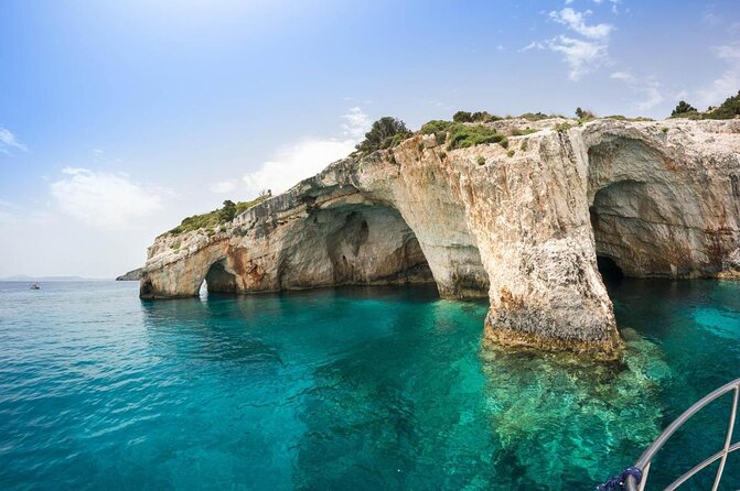 Zakynthos All Day Tour Shipwreck Beach View Point Blue Caves