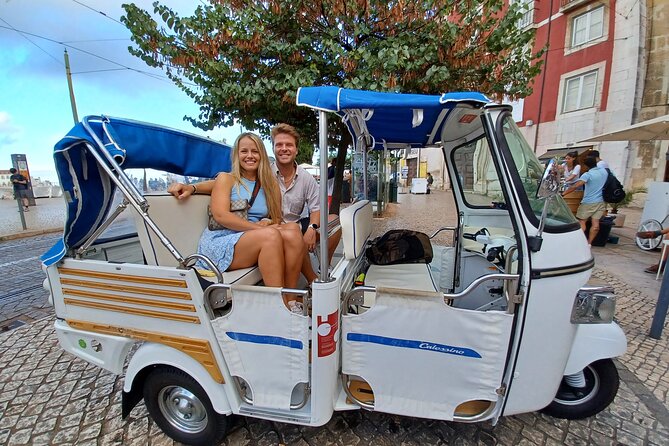 1 Hour Historical Private Tour of Lisbon by Tuk Tuk